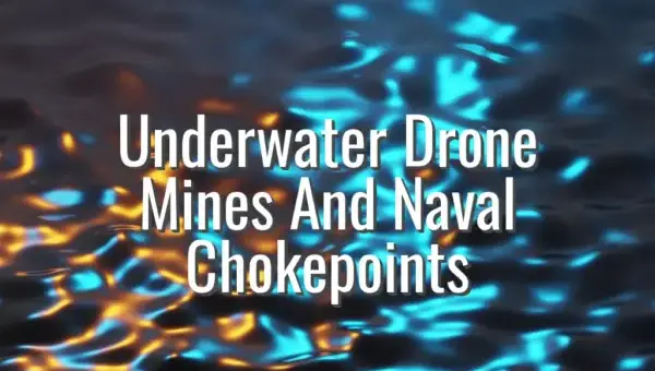 Underwater Drone Mines And Naval Chokepoints - underwater drone mines